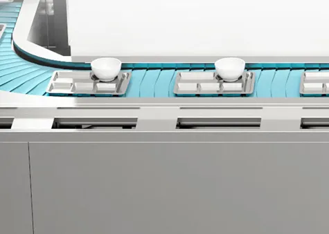 Commercial Tray Return Conveyor