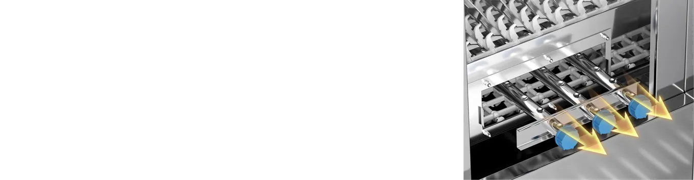 Features of Commercial Dishwasher Mes-C5-1