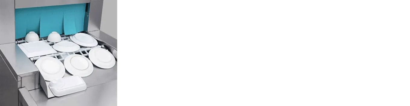 Features of Flight Type Dishwashers Mes-P1