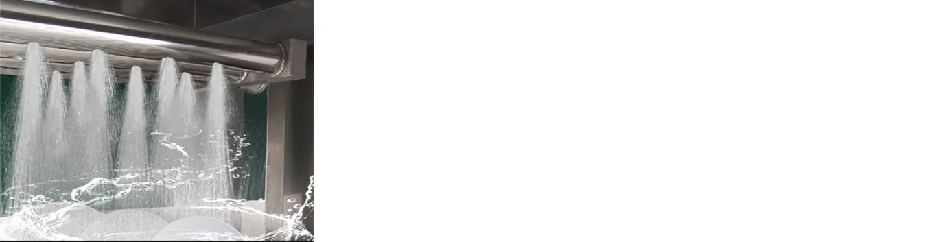 Features of Flight Type Dishwashers Mes-P3