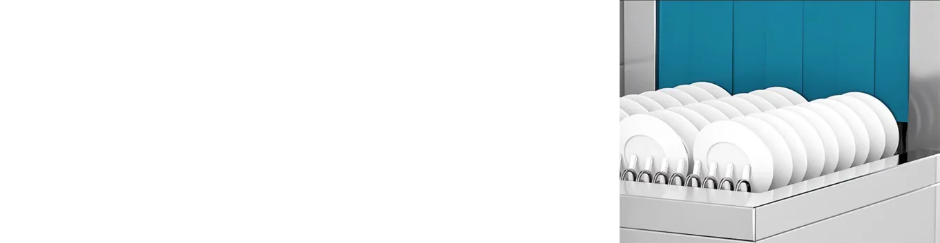 Features of Flight Type Dishwashers Mes-C5