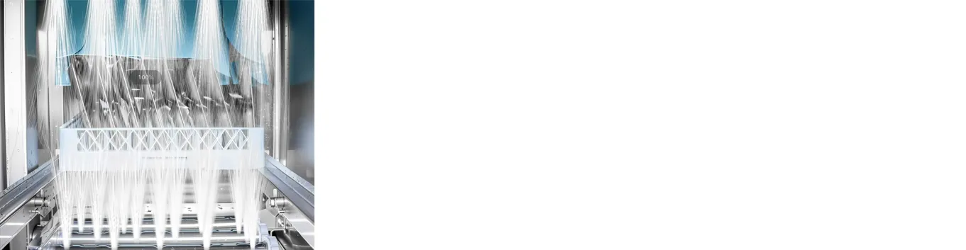 Features of Commercial Rack Conveyor Dishwasher Mes-M4