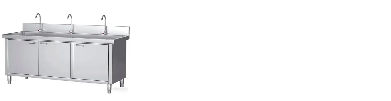 Features of Double Bowl Commercial Sink with Drainboard