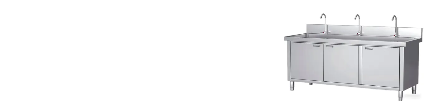 Features of Double Bowl Commercial Sink with Drainboard