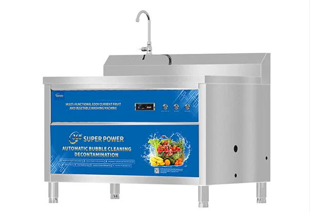 commercial fruit and vegetable washer mes x2