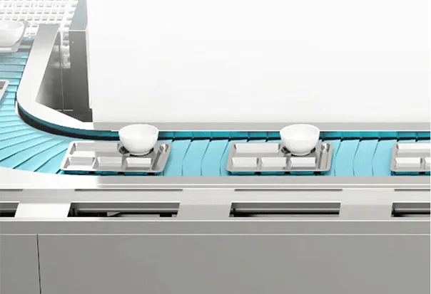 commercial tray return conveyor 