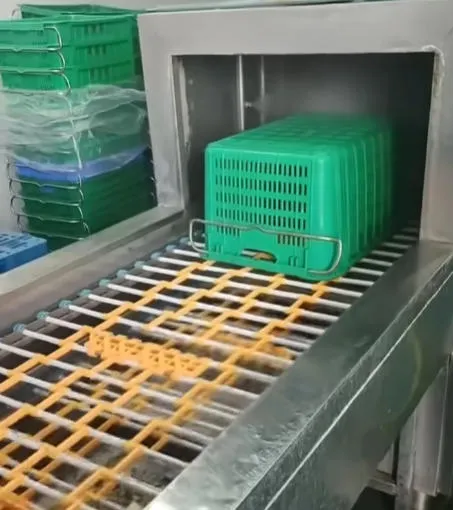 Mayers Plastic Crate Washer Working Process: From Loading to Automated Washing