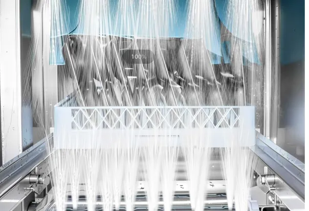 MES-M3 Working Video: Efficient Dishwashing Workflow for Commercial Kitchens