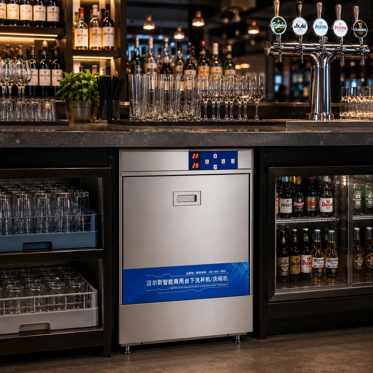 Why Use a Specialized Glasswasher Over a Standard Dishwasher?