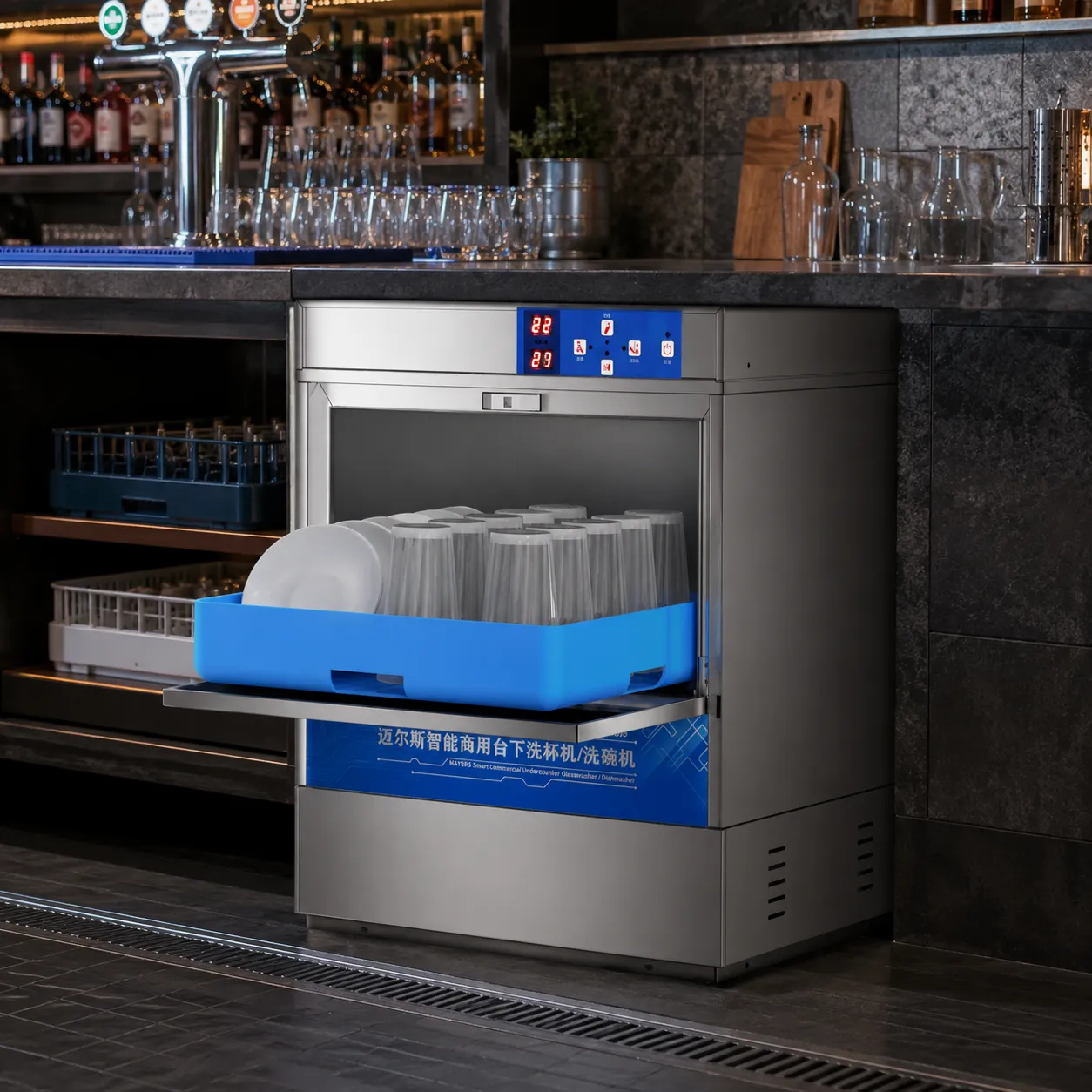 What is Commercial Undercounter Glasswasher for Bars, Cafés and Restaurants